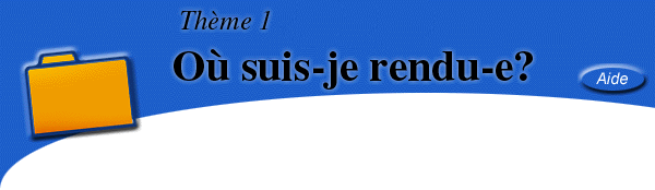 Où suis-je rendu-e?